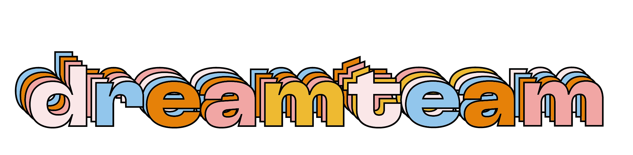 Logo bunt Dreamteam